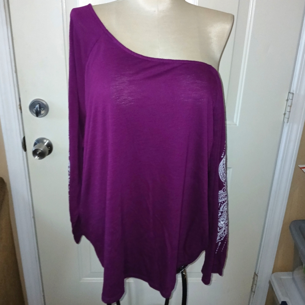 Torrid off the shoulder top